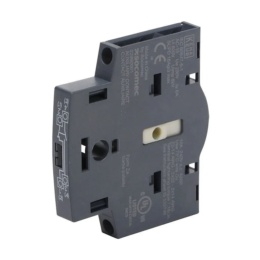 1ST NO+NC abikontakt (SIRCO M1-MV)