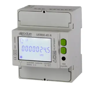 Moodularvesti UEM80-D E 5(80)A, 3x230/400V, 1-Tar, MID, Modbus TCP (Ethernet), tunniandmed