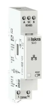 Arvesti sidemoodul SG-E1 , IR, RS485, Ethernet (RJ45), PI, Pt1000