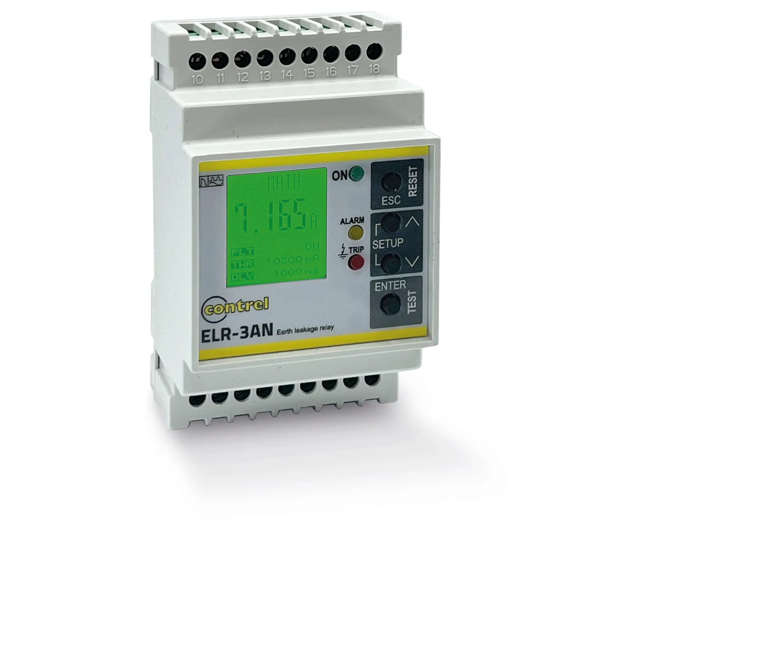 ELR-3A leakage relay "A", 0,030...30 A / 0,02...10 s - Image 2